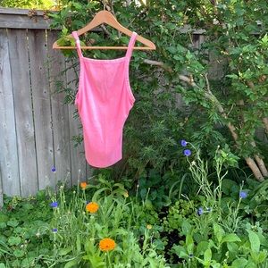 Free People rose tank top